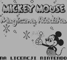 Image n° 1 - screenshots  : Mickey Mouse - Magiczna Rozdzka